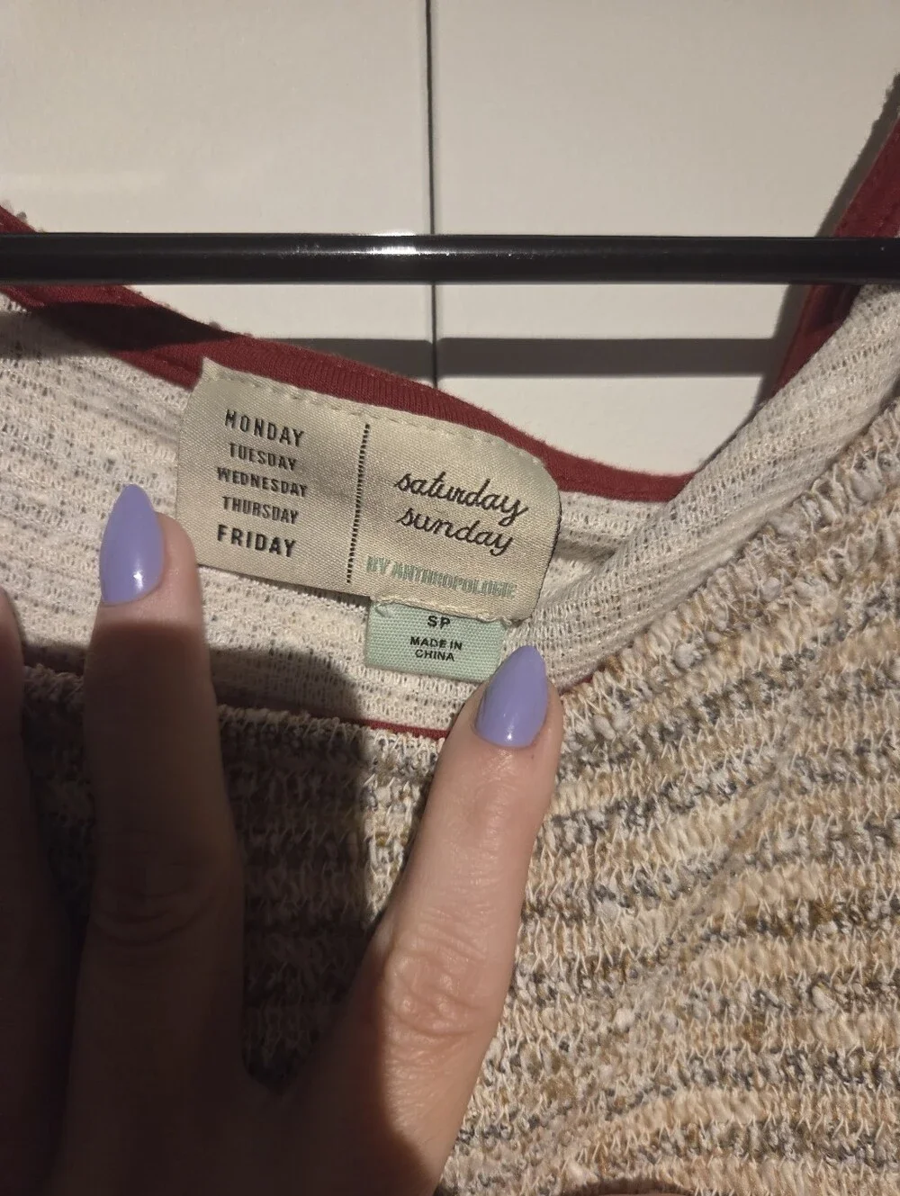 Anthropologie Cropped Sweater